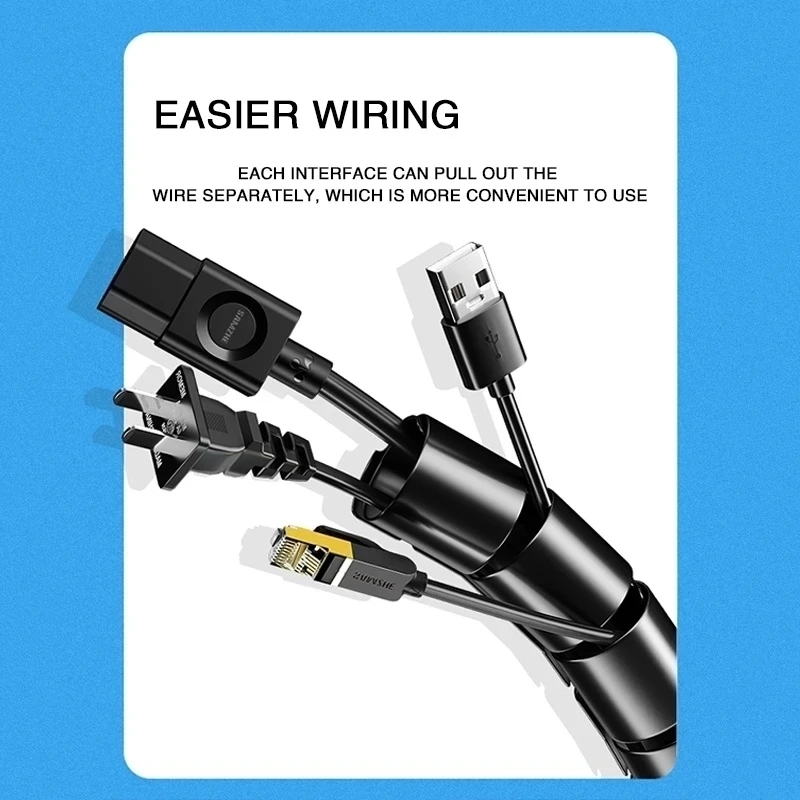 1/2M Flexible Spiral Cable Org - Plastic Pipe Clip review and price