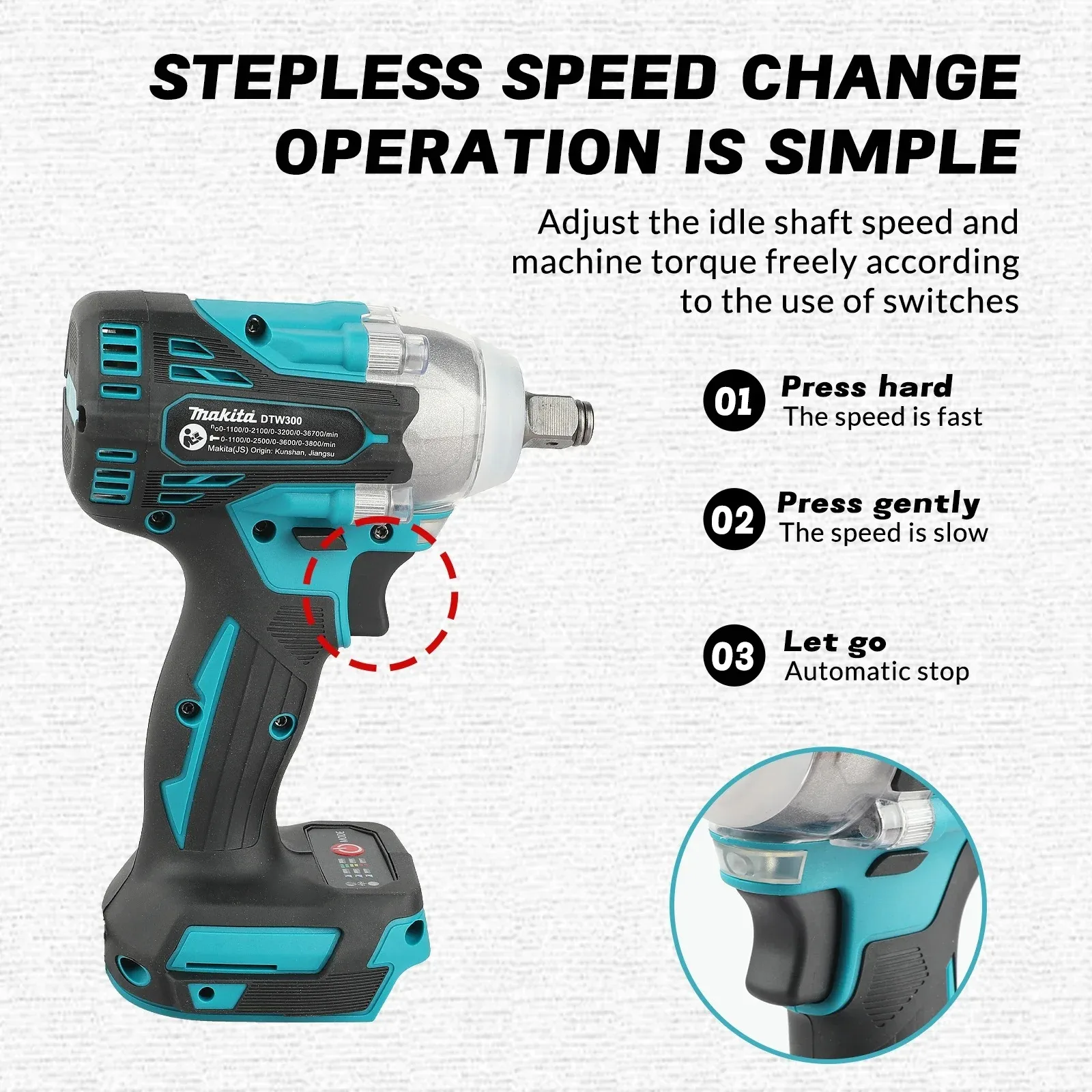 Makita DTW300 18V Brushless Co - Makita Drill Dtw300 review and price