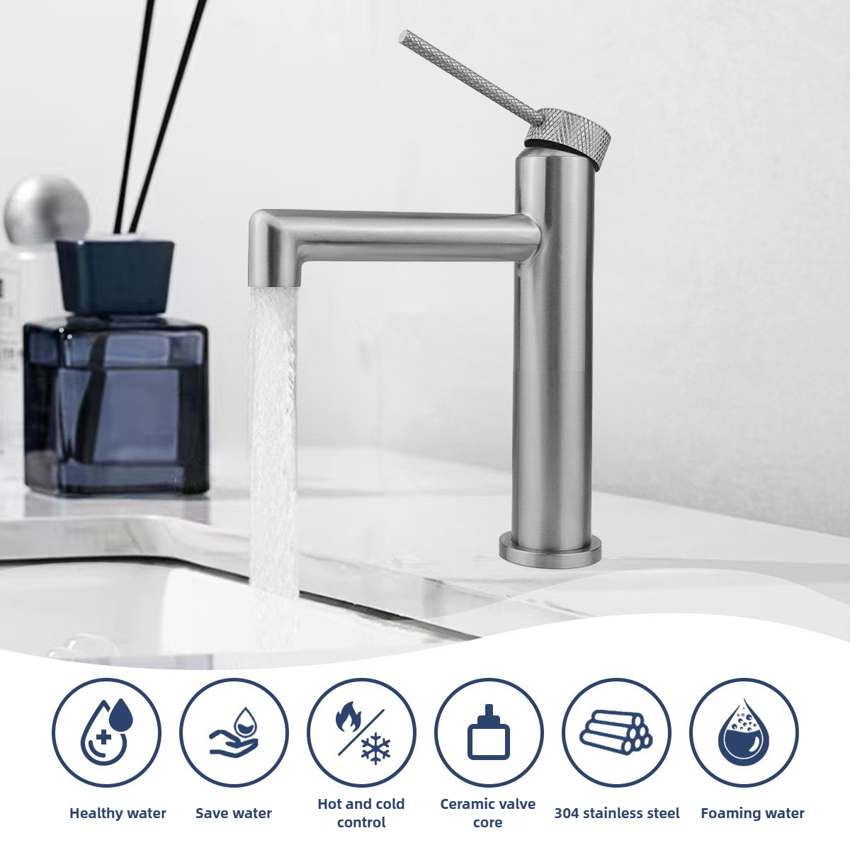 Bathroom Basin Faucet Hot And  - Basin Mixer Cartridge review and price
