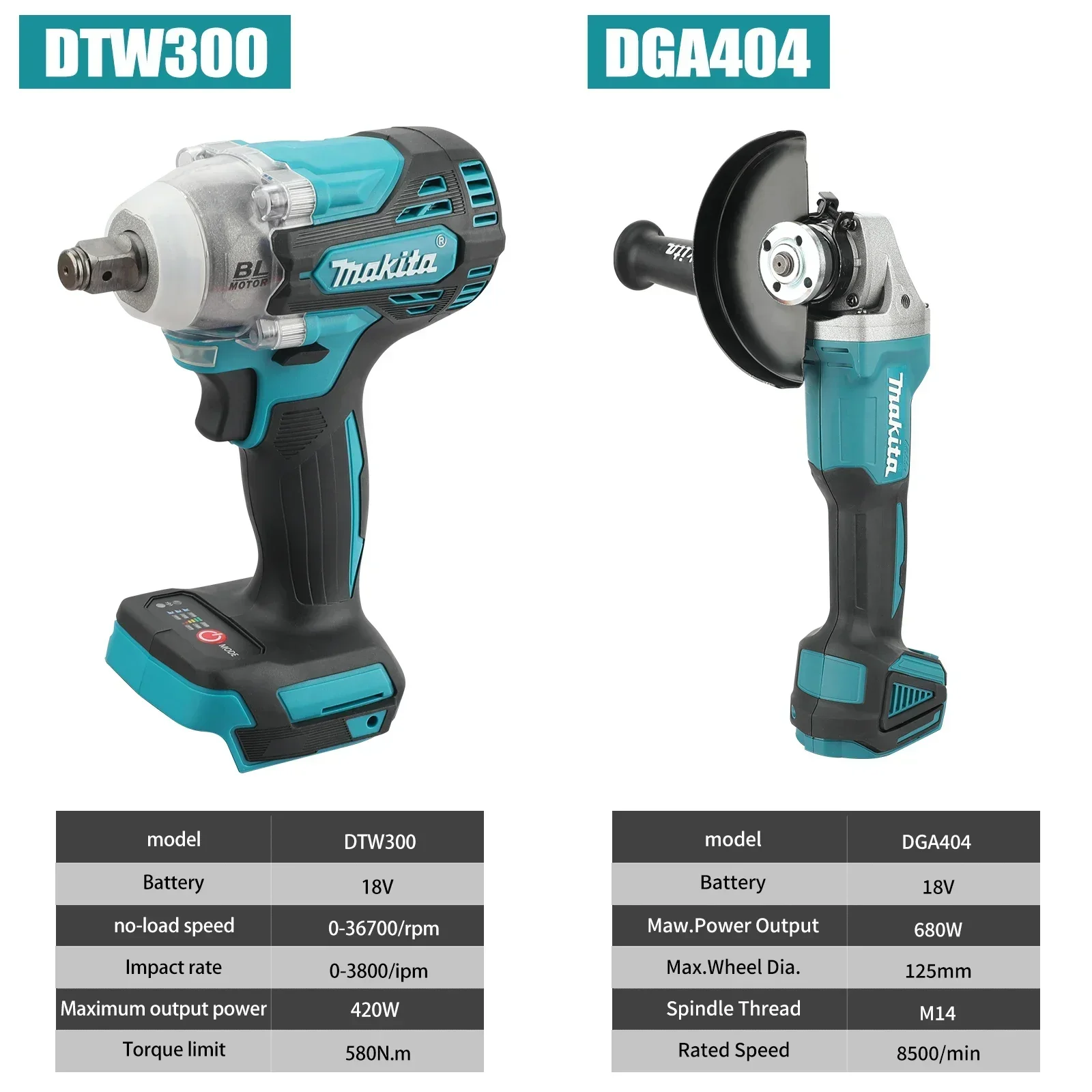 Makita DTW300 DGA404 Cordless  - Makita Drill Dtw300 review and price