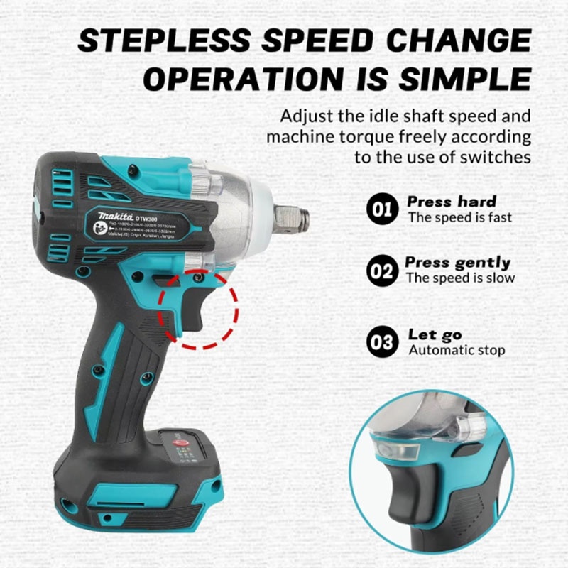 Makita DTW300 18V Brushless Co - Makita Drill Dtw300 review and price