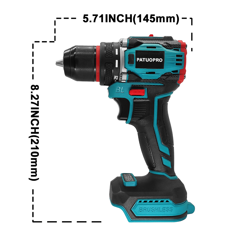 PATUOPRO 21V Wireless Brushles - Makita Drill Ddf484 review and price