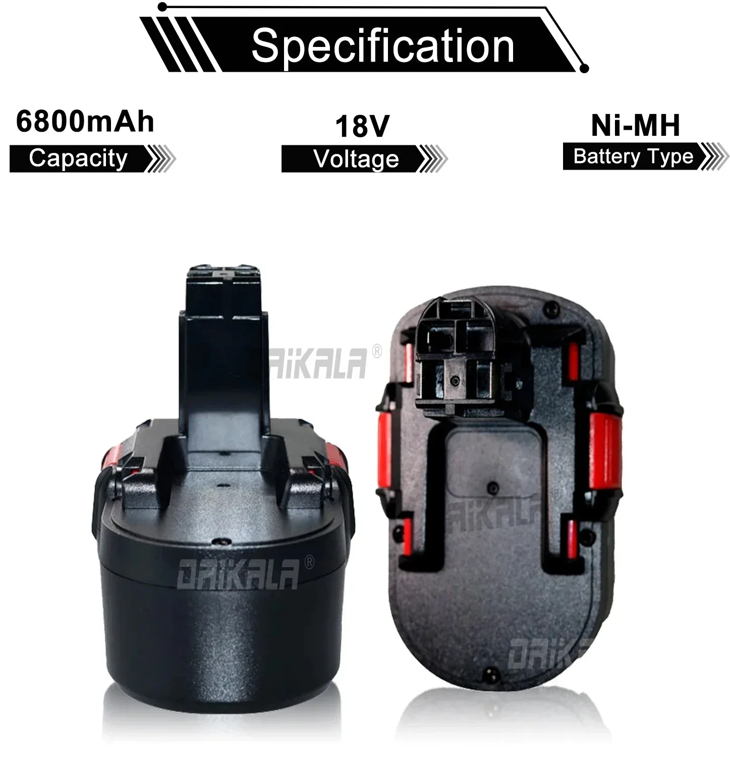 Original for Bosch 18V 6.8Ah B - Bosch Drill Gsb 18V review and price