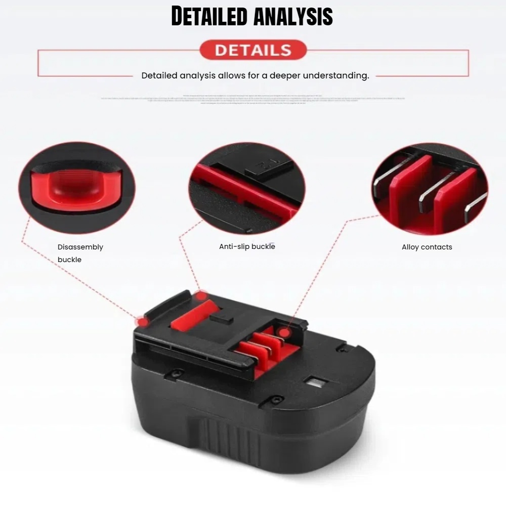 Upgraded 14.4V 6000mAh Ni-MH B - Black+Decker Tool Cordless review and price