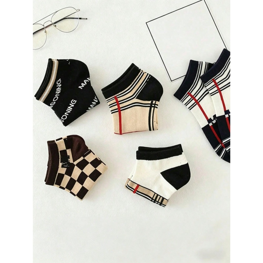 1/5/10 Men's Short Socks,fashi - Pipe Bending Spring review and price