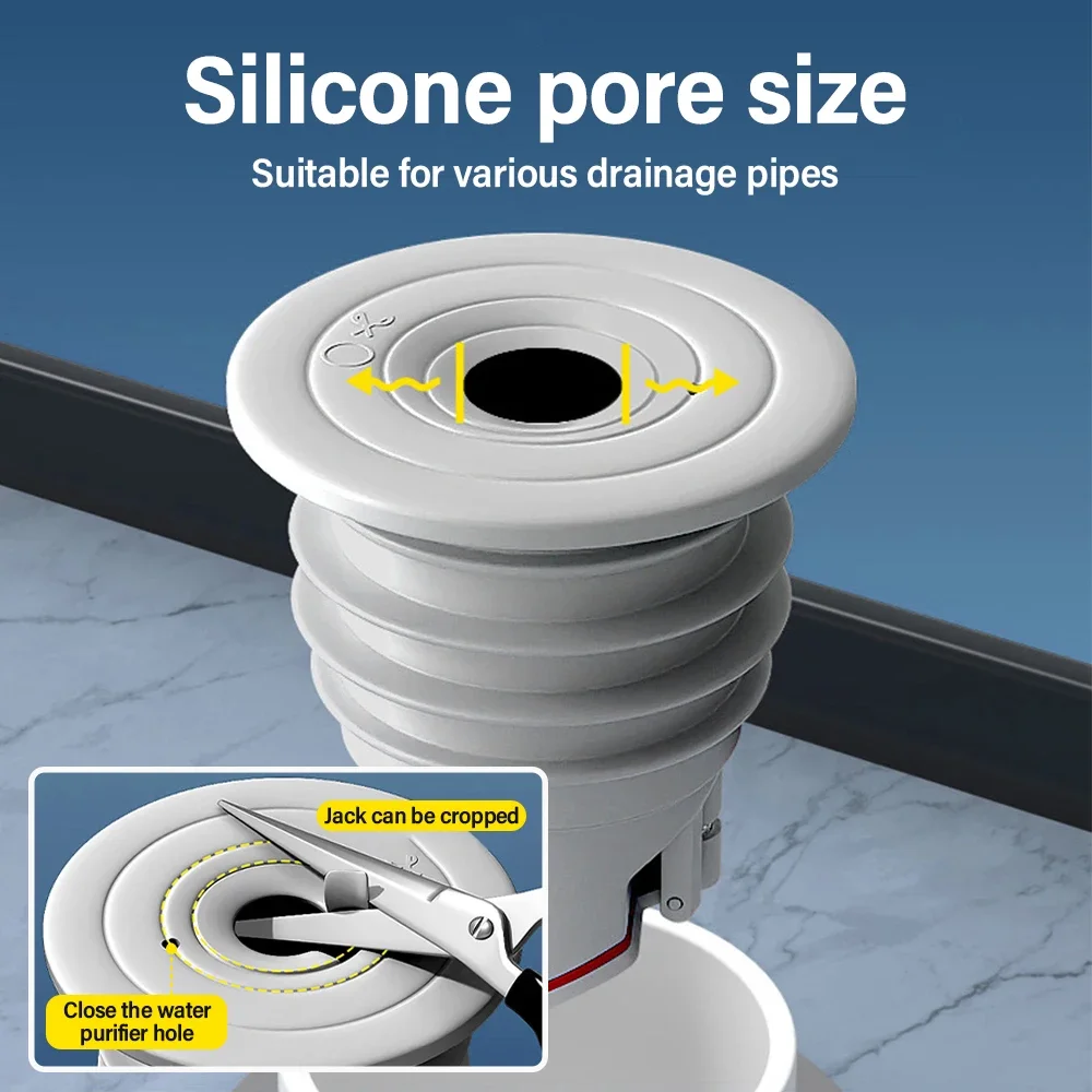 70-75mm Silicone Drains Kitche - Drain Pipe Clip review and price